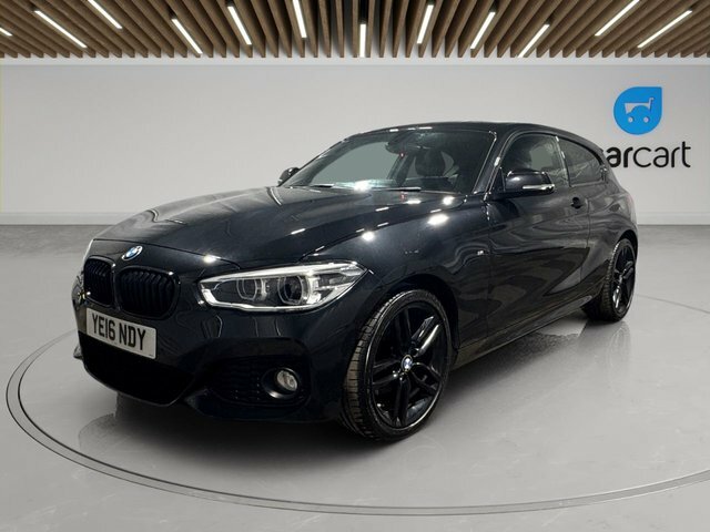 BMW 1 Series 120D M Sport Hatchback Black #3