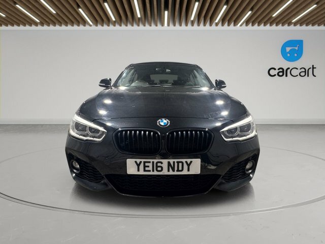BMW 1 Series 120D M Sport Hatchback Black #2