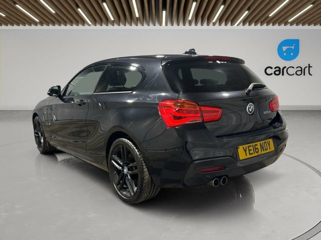 BMW 1 Series 120D M Sport Hatchback Black #5