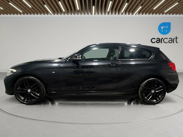 BMW 1 Series 120D M Sport Hatchback Black #4