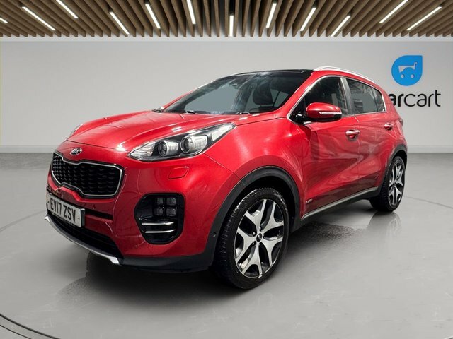 Kia Sportage Crdi Gt-line S Suv EY17ZSV Red #3