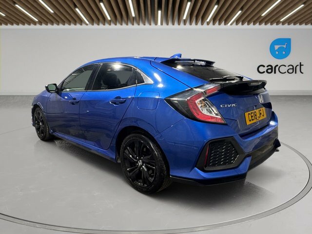 Honda Civic Vtec Turbo Ex Hatchback CE18JFJ Blue #5