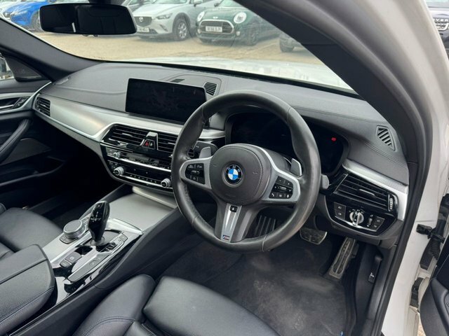BMW 5 Series 530E 9.2Kwh M Sport White #5