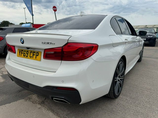 BMW 5 Series 530E 9.2Kwh M Sport White #4