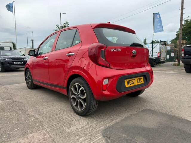 Kia Picanto 3 Hatchback WG67AXC Red #3