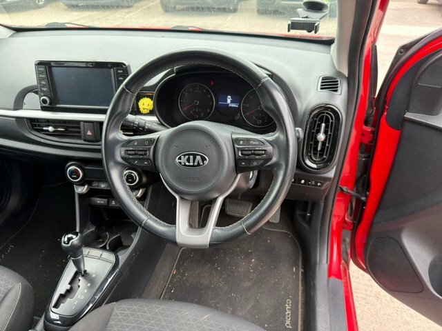 Kia Picanto 3 Hatchback WG67AXC Red #5