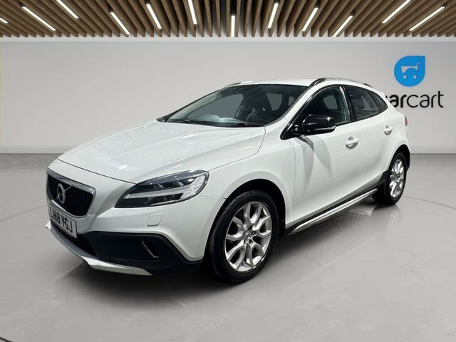 Volvo V40 Cross Country T3 Pro Hatchback LN18YGJ White #3