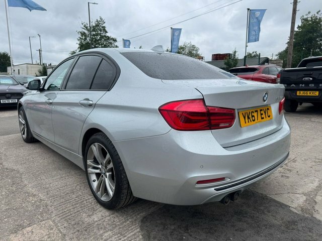 BMW 3 Series 320D Sport Saloon YK67EYC Silver #3
