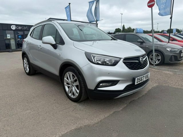 Vauxhall Mokka X Turbo Design Nav Suv Silver