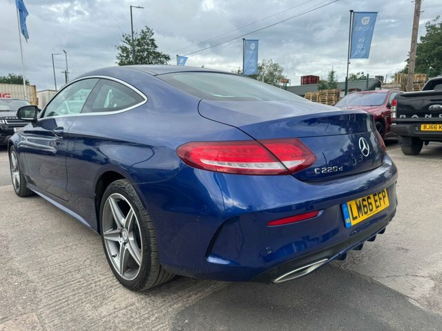 Mercedes-Benz C Class C220d Amg Line Coupe LM66EFP Blue #3