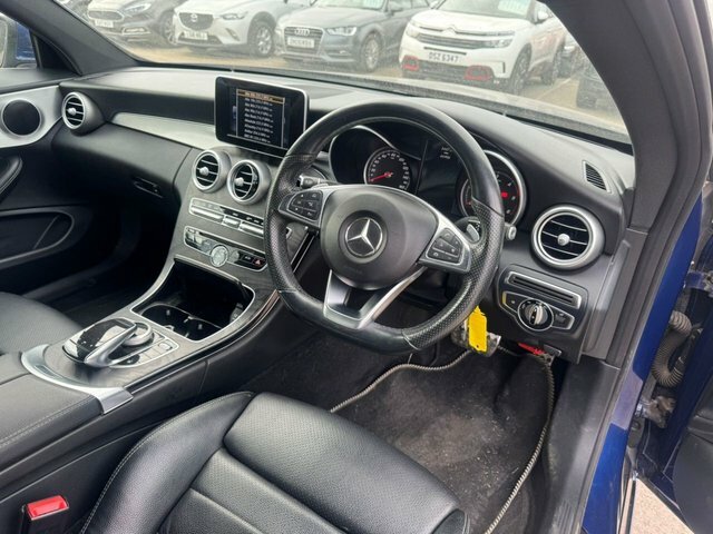 Mercedes-Benz C Class C220d Amg Line Coupe LM66EFP Blue #5