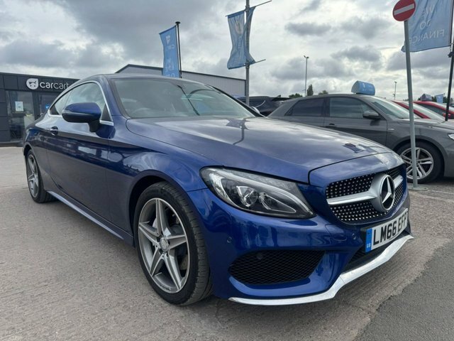 Mercedes-Benz C Class C220d Amg Line Coupe Blue