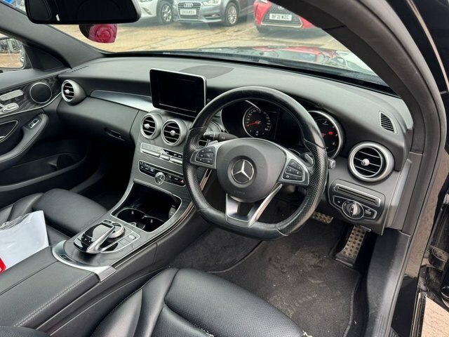 Mercedes-Benz C Class C220d Amg Line Premium GU17VYL Black #5