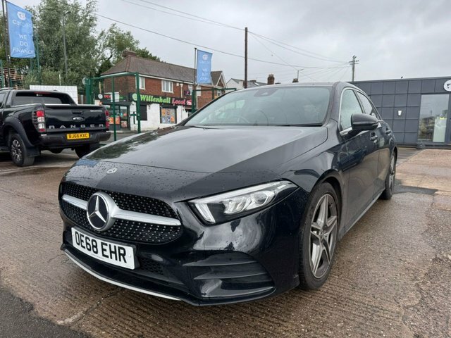 Mercedes-Benz A Class A250 Amg Line Hatchback OE68EHR Black #2