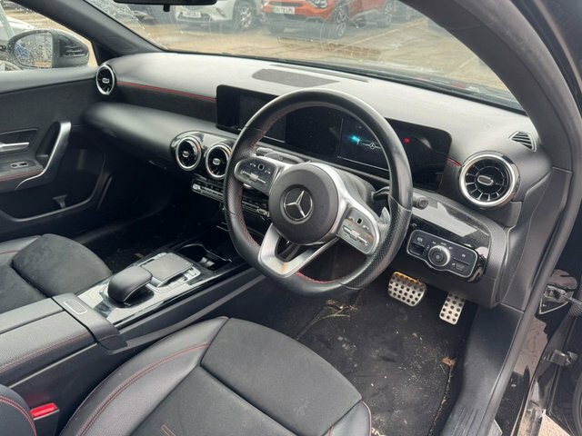 Mercedes-Benz A Class A250 Amg Line Hatchback OE68EHR Black #5