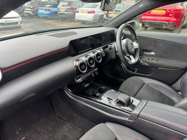 Mercedes-Benz A Class A250 Amg Line Hatchback OE68EHR Black #6