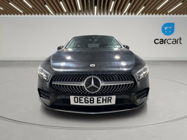 Mercedes-Benz A Class A250 Amg Line Hatchback OE68EHR Black #2