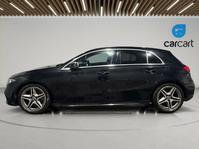 Mercedes-Benz A Class A250 Amg Line Hatchback OE68EHR Black #4