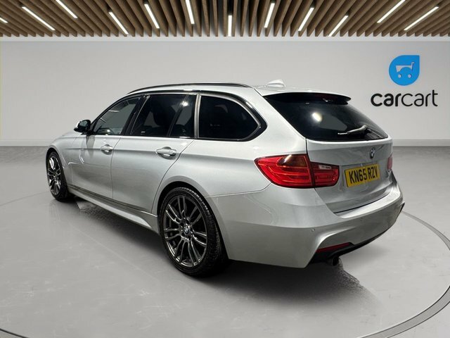 BMW 3 Series 320D Blueperformance M Sport KN65RZV Silver #5