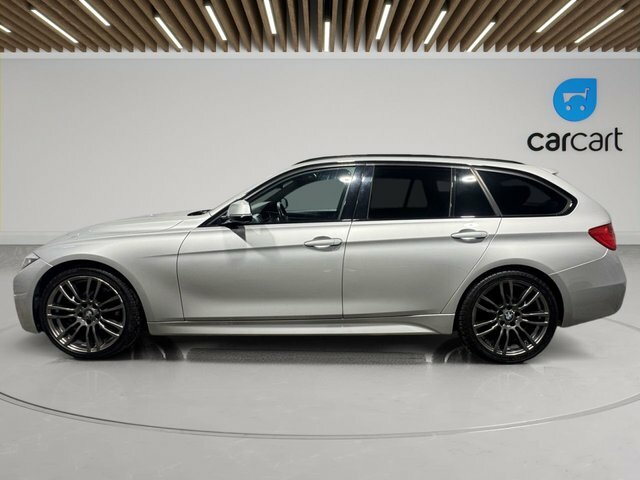 BMW 3 Series 320D Blueperformance M Sport KN65RZV Silver #4