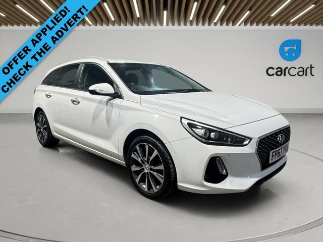 Hyundai I30 Crdi Premium Tourer White
