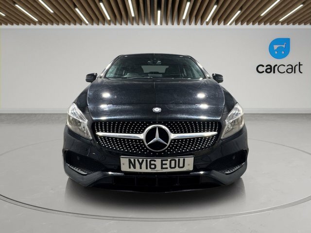 Mercedes-Benz A Class A180d Amg Line Executive NY16EOU Black #2
