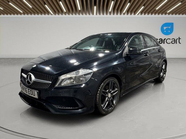 Mercedes-Benz A Class A180d Amg Line Executive NY16EOU Black #3