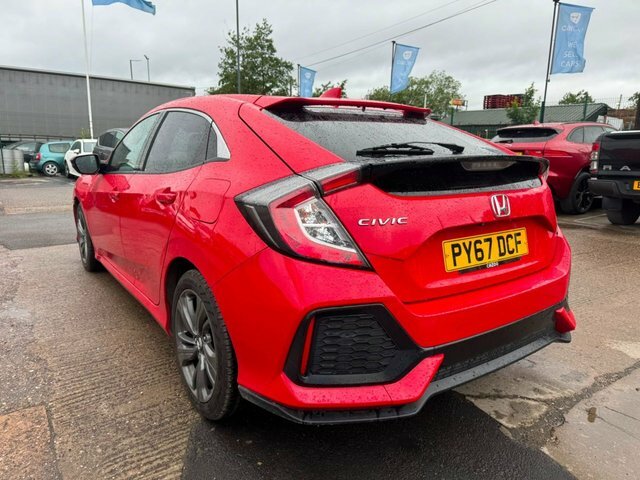 Honda Civic Vtec Turbo Sr Hatchback Red #3