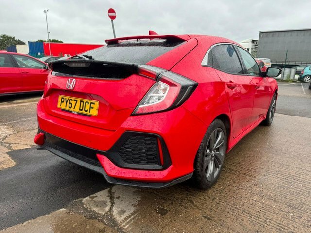Honda Civic Vtec Turbo Sr Hatchback Red #4