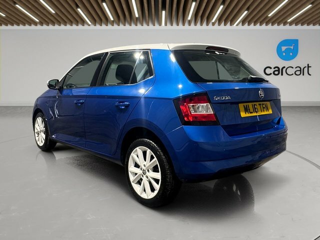 Skoda Fabia Tsi Colour Edition Hatchback ML16TFN Blue #5