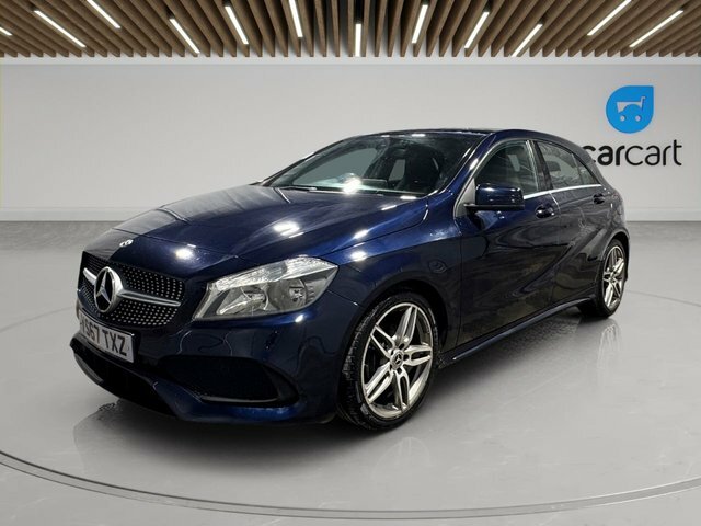 Mercedes-Benz A Class A180d Amg Line Hatchback YS67TXZ Blue #3
