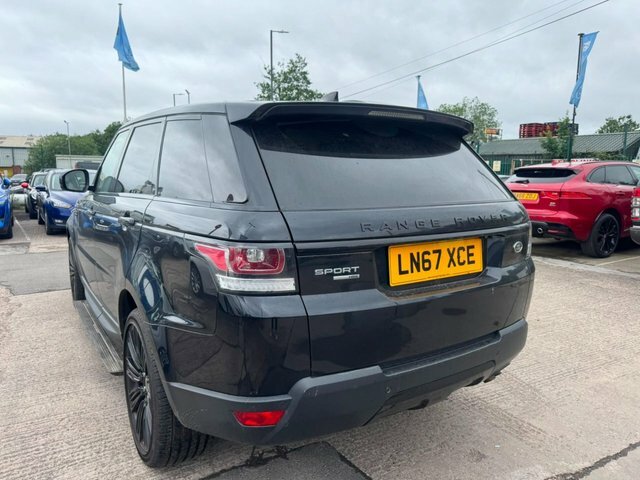 Land Rover Range Rover Sport Sd4 Hse Suv Black #3