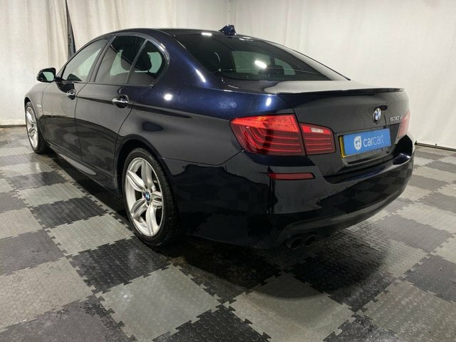 BMW 5 Series 530D M Sport Saloon Black #5