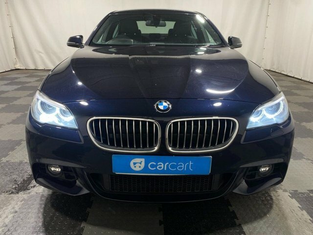 BMW 5 Series 530D M Sport Saloon Black #2