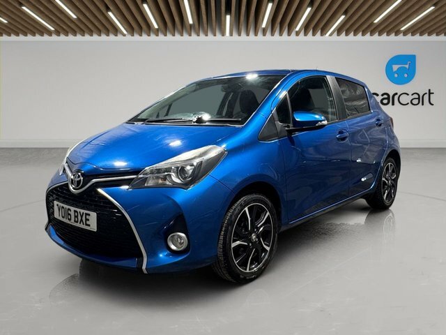 Toyota Yaris Dual Vvt-i Design Hatchback Blue #3