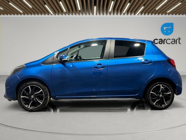 Toyota Yaris Dual Vvt-i Design Hatchback Blue #4