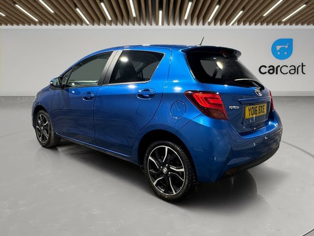 Toyota Yaris Dual Vvt-i Design Hatchback Blue #5