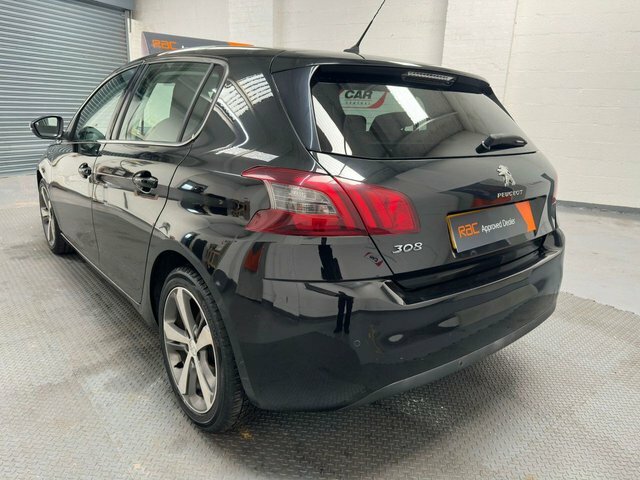 Peugeot 308 1.5 Bluehdi Allure Hatchback Eur Black #4