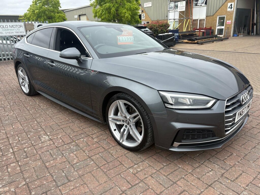 Audi A5 2.0 Tdi Ultra S Line Sportback S Tronic Euro 6 S YK67YMH Grey #3