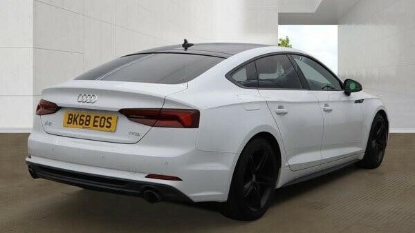 Audi A5 2.0 Tfsi S Line Sportback S Tronic Euro 6 Ss White #4