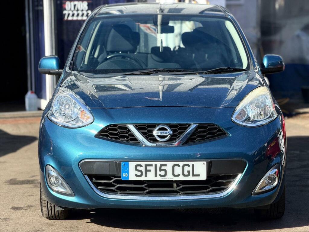 Nissan Micra 1.2 Acenta Cvt Euro 5 Blue #6