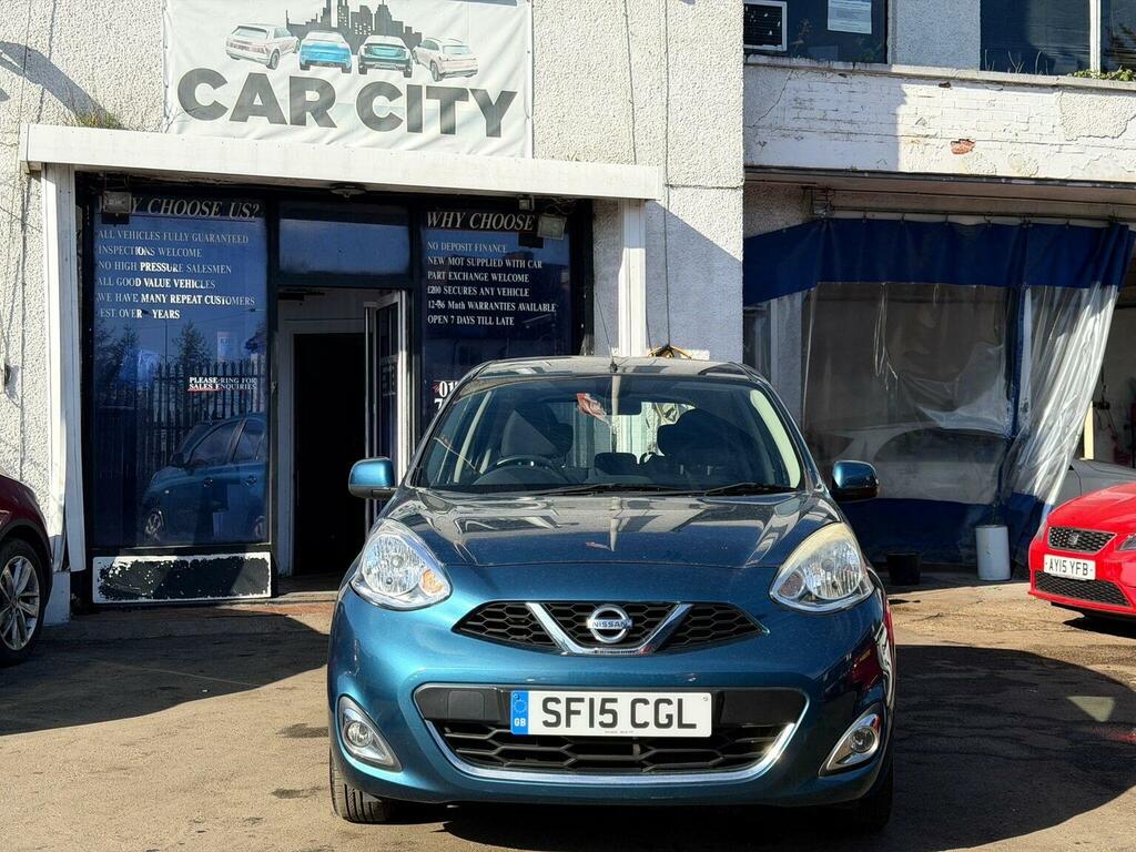 Nissan Micra 1.2 Acenta Cvt Euro 5 Blue #5
