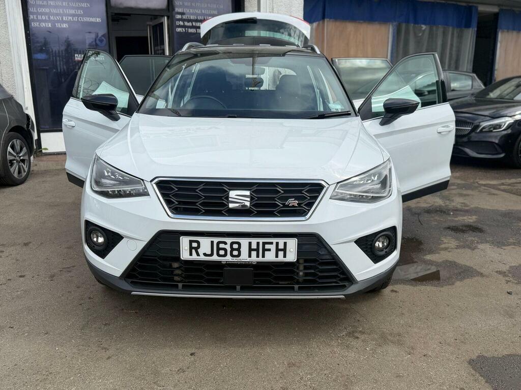Seat Arona 1.0 Tsi Fr Dsg Euro 6 Ss White #6