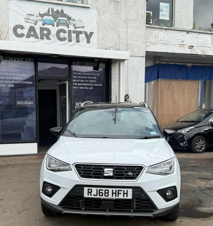 Seat Arona 1.0 Tsi Fr Dsg Euro 6 Ss White #2