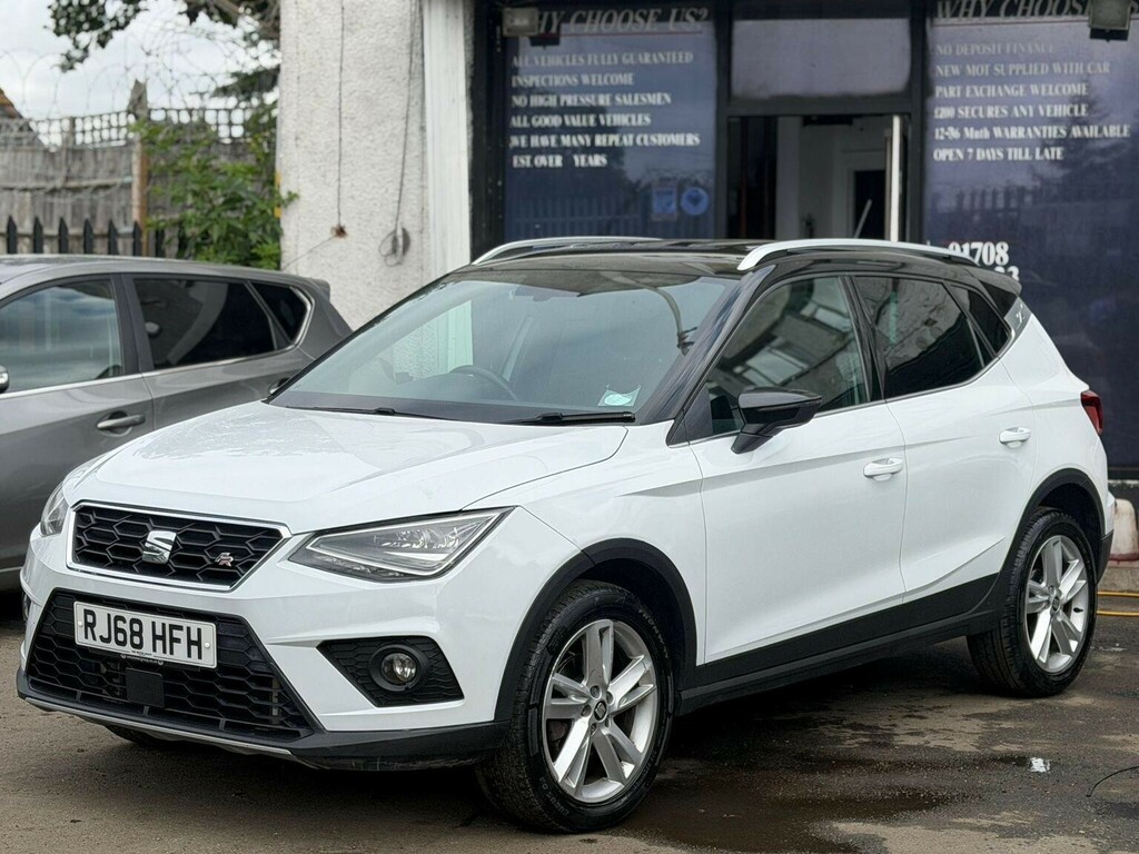 Seat Arona 1.0 Tsi Fr Dsg Euro 6 Ss White #3