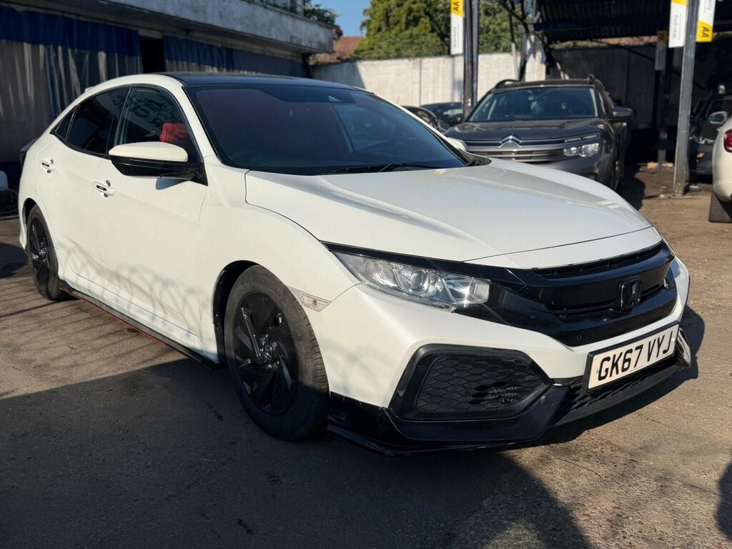 Honda Civic 1.0 Vtec Turbo Se Cvt Euro 6 Ss White