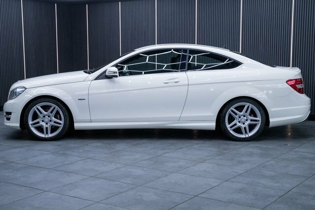 Mercedes-Benz C Class 1.8 C180 Blueefficiency Amg Sport Coupe White #6