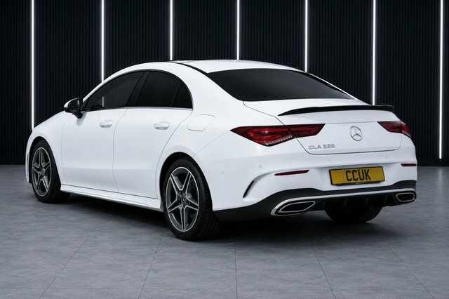 Mercedes-Benz CLA Class 2.0 Cla220 Amg Line Premium Plus Coupe Petro YL19YZG White #6