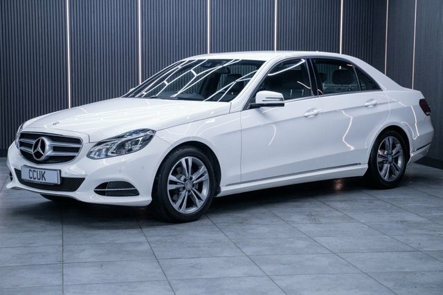 Mercedes-Benz E Class 2.1 E220 Bluetec Se Saloon G-tronic Eu White #3