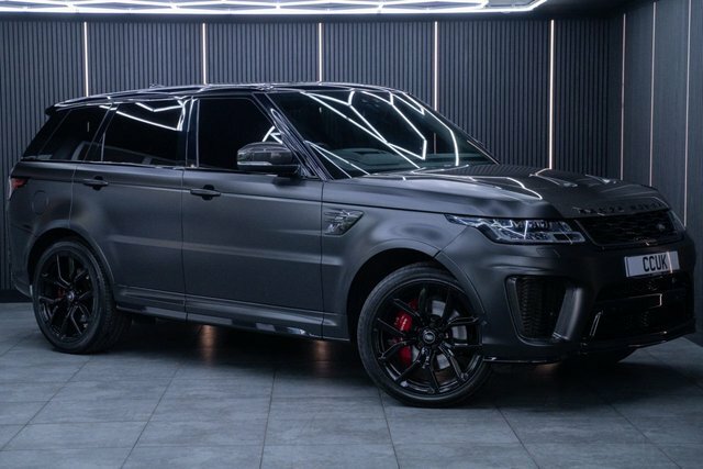 Land Rover Range Rover Sport 5.0 P575 V8 Svr Carbon Edition Suv Black